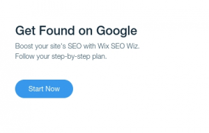 get found on google - wix snippet